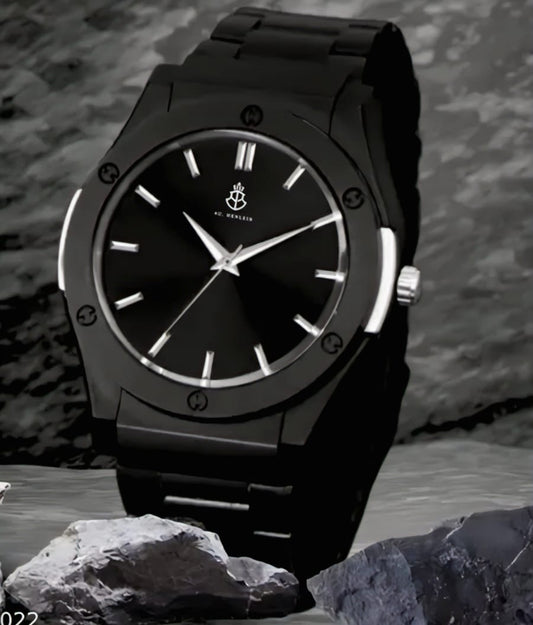 Black Branded watch ,Boys watch, Fashion for Boys ,Decent Watch for Boys ,