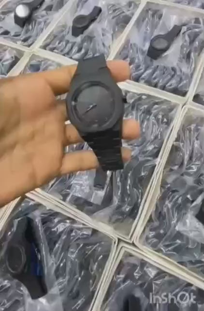 Black Branded watch ,Boys watch, Fashion for Boys ,Decent Watch for Boys ,
